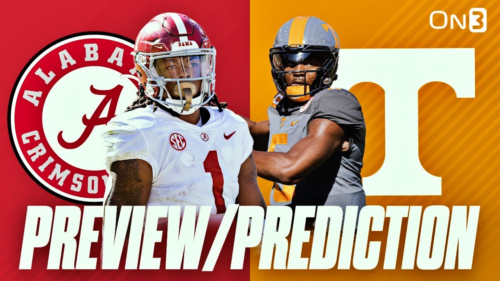 CFB Week 7 Alabama vs. Tennessee (+9) Under The Covers