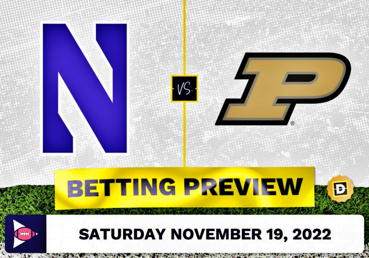 CFB Week 12 Northwestern vs. Purdue Value on Total O/U