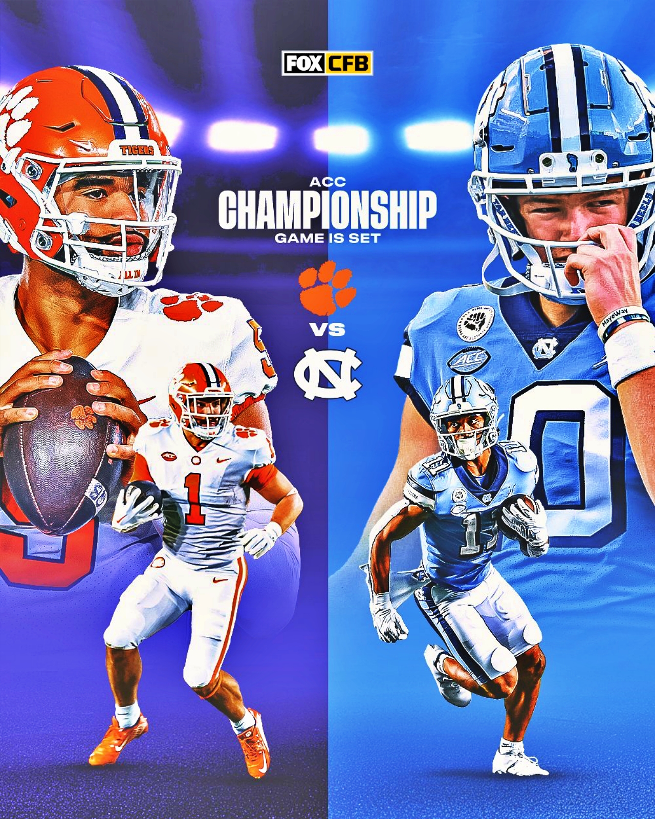 ACC Championship Clemson vs. North Carolina Preview & Free Pick