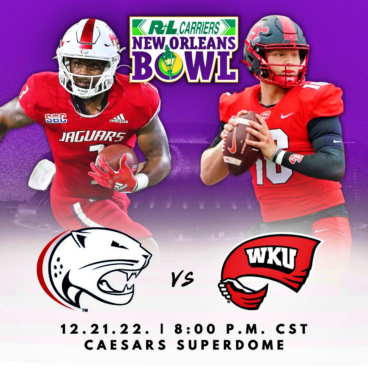 New Orleans Bowl South Alabama vs. Western Kentucky Our Staff’s Best